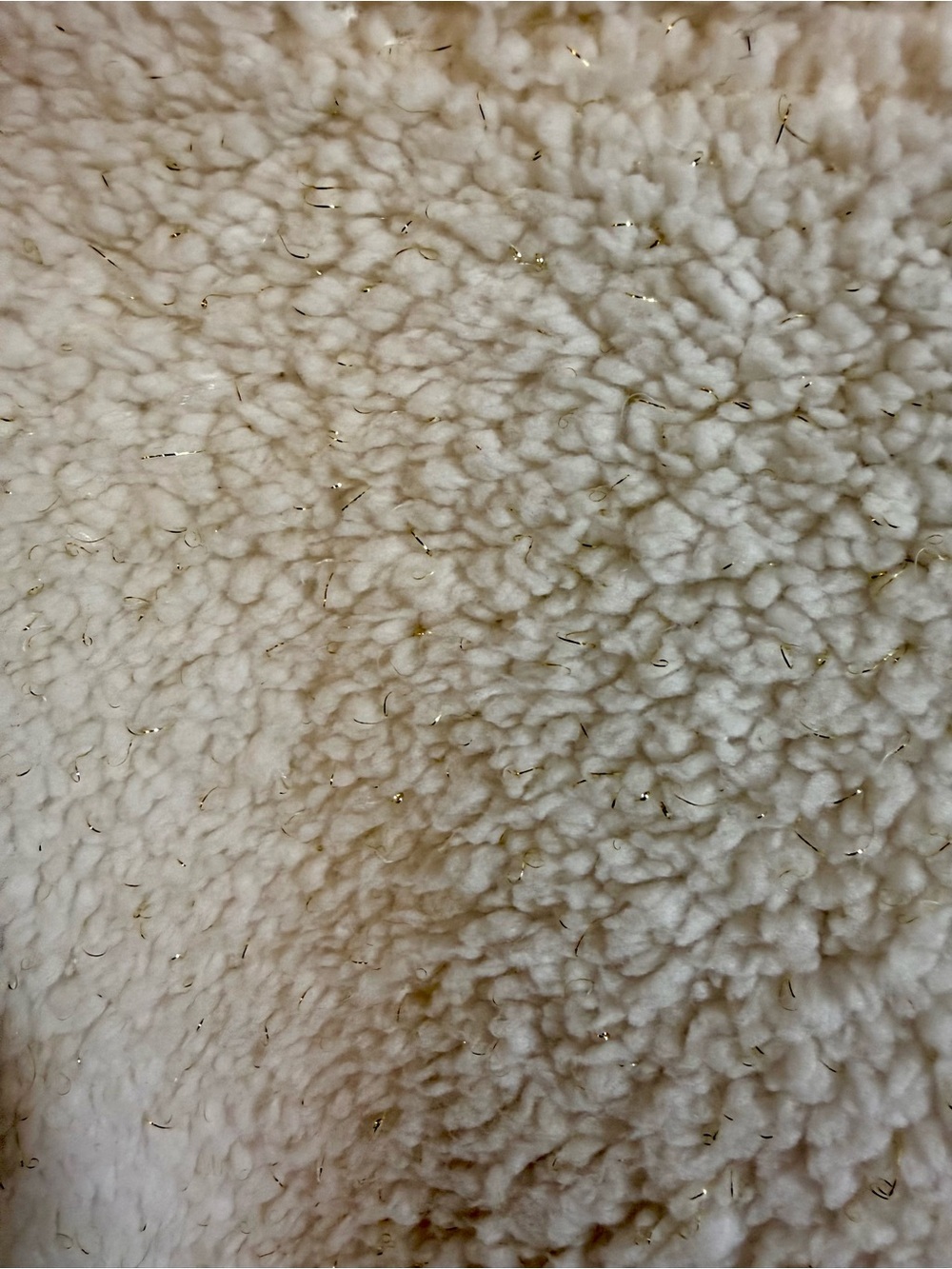 NFL Buffalo White Sherpa Crewneck with Team Logo - Picture 3 of 5